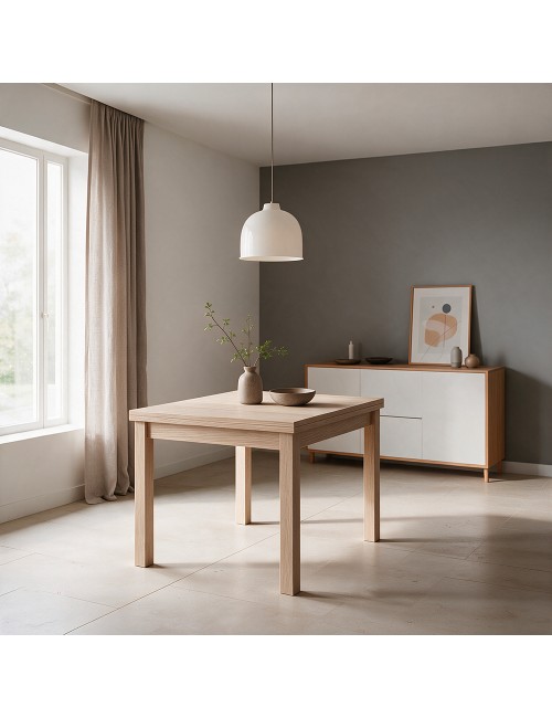 Tavolo Raddoppiabile Firenze 90x90 Colore Olmo Prezzo