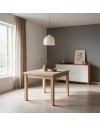 Tavolo raddoppiabile Firenze 90x90 colore olmo