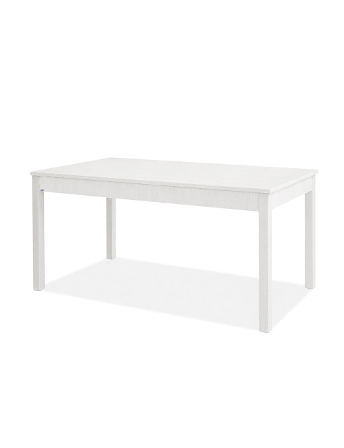 Tavolo Allungabile Empoli 160x90 Bianco Frassinato Prezzo