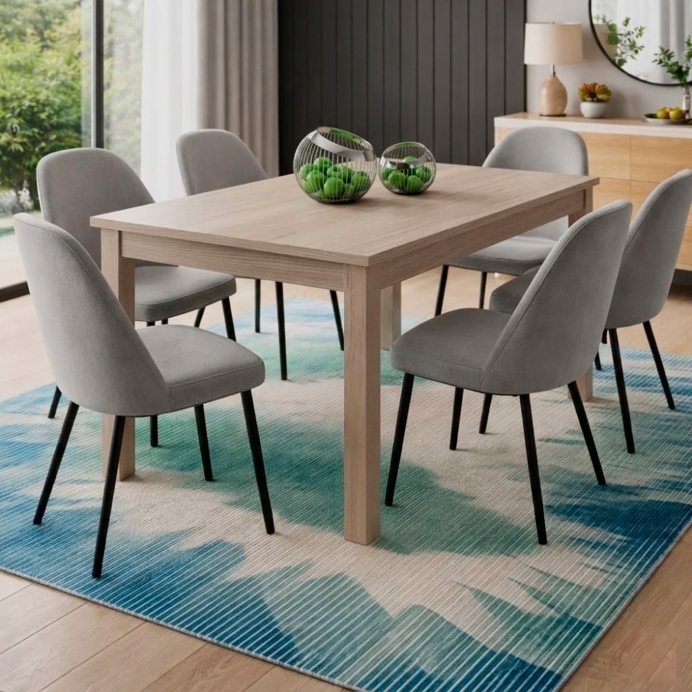 Tavolo 160x90 allungabile a 240 cm Elindo colore olmo