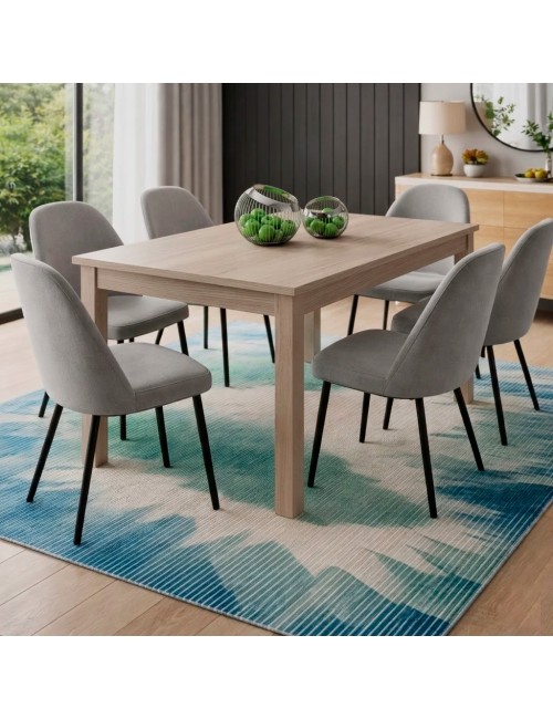 Tavolo 160x90 Allungabile a 240 cm Elindo Colore Olmo Prezzo