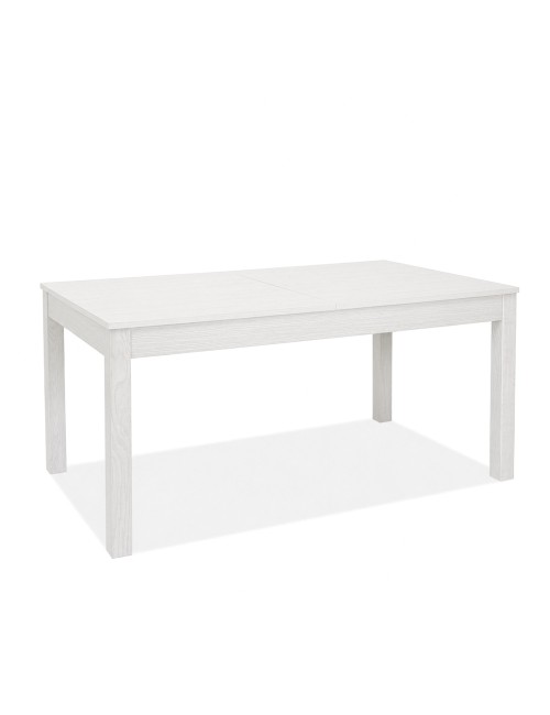 Tavolo 160x90 Allungabile a 240 cm Elindo Colore Bianco Frassinato