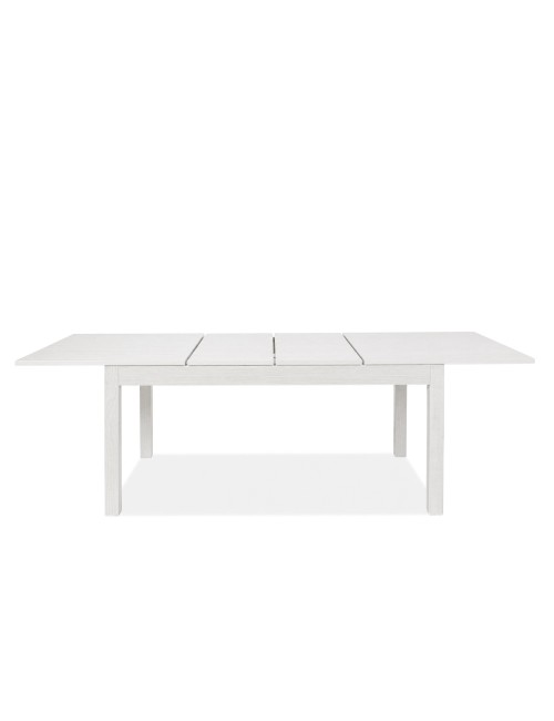 Tavolo 160x90 Allungabile a 240 cm Elindo Colore Bianco Frassinato