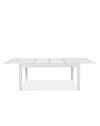 Tavolo 160x90 allungabile a 240 cm Elindo colore bianco frassinato