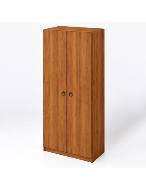 Armadio 2 Ante 90 cm H 247 cm noce antico Made in Italy