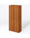 Armadio 2 Ante 90 cm H 247 cm noce antico Made in Italy
