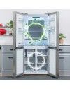 Frigorifero 4 porte NF da 84 cm. Sharp SJ-NFA35IHXID 487 litri Advance No Frost inox classe D