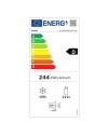 Frigorifero 4 porte NF da 84 cm. Sharp SJ-NFA35IHXID 487 litri Advance No Frost inox classe D