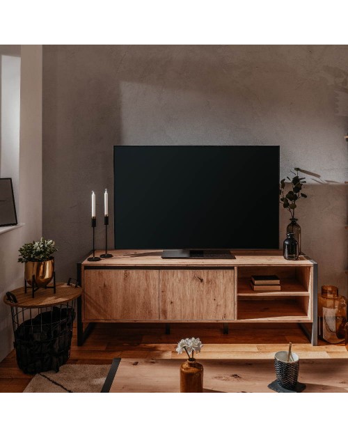 Mobile porta Tv L160XP40XH55 Denver54 colore quercia antracite