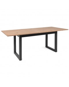 Tavolo Allungabile 160X90X75H Denver 50 Colore Quercia Antracite