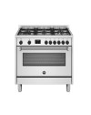 Cucina a gas Bertazzoni MPL96L1EXC 90 cm. 6 fuochi e forno elettrico multifunzione inox