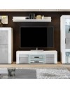 Base porta tv July colore grigio cemento