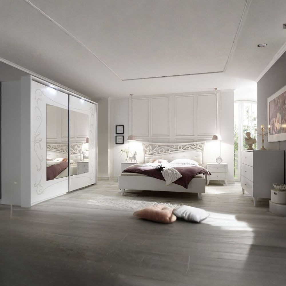 Camera da letto Ararat colore bianco opaco