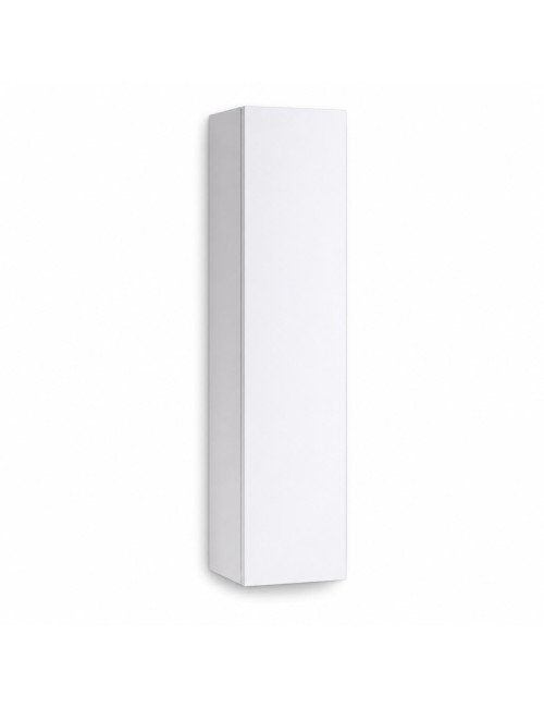 Colonna Sospesa per Bagno Mike 137 cm Bianco lucido Reversibile Made in Italy