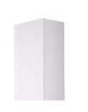Colonna Sospesa per Bagno Mike 137 cm Bianco frassinato Reversibile Made in Italy