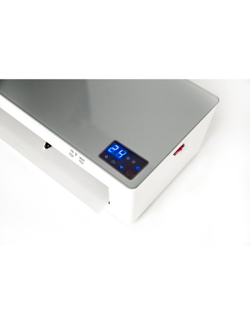Termoventilatore a Parete Ceramico Argo Chic Silver Wi-Fi 2000W