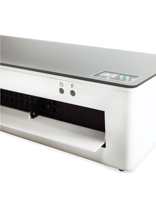 Termoventilatore a Parete Ceramico Argo Chic Silver Wi-Fi 2000W