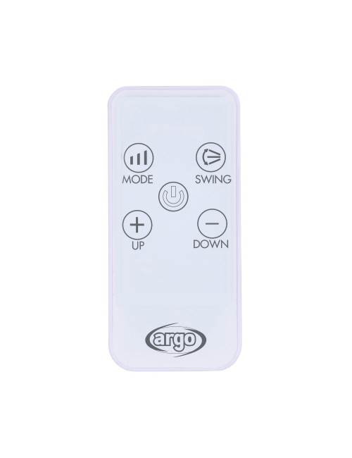 Termoventilatore a Parete Ceramico Argo Chic Silver Wi-Fi 2000W
