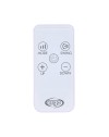 Termoventilatore a Parete Ceramico Argo Chic Silver Wi-Fi 2000W