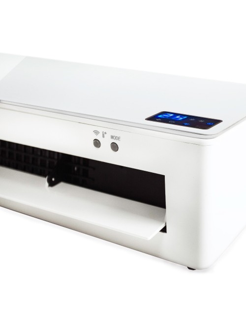 Termoventilatore a Parete Ceramico Argo Chic Bianco Wi-Fi 2000W