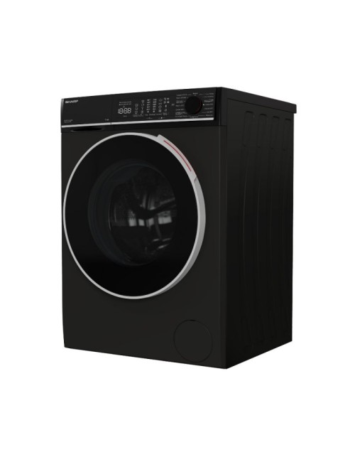 Lavatrice Sharp ESWNFL014CBNA carica frontale colore nero 10 kg 1400 giri classe A