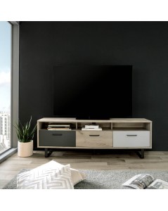 Mobile porta Tv 3 ante a ribalta Orlando 5 colore rovere