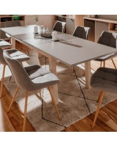 Tavolo Allungabile Epik 50A 160x90x75 H Colore Rovere Grigio Prezzo
