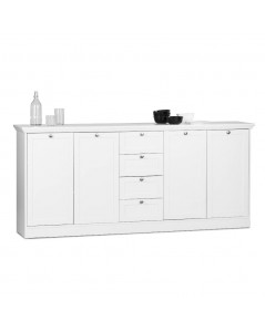 Credenza Landwood 52 Bianca 4 Ante e 4 Cassetti Prezzo