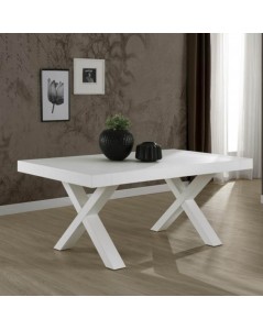 Tavolo allungabile Gondar 180x100 cm. Colore Bianco Larice Prezzo