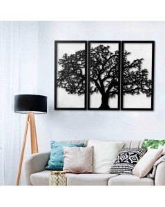 Cornice Decorativa Albero della Vita 125x88 cm MT1924011 Colore Nero Prezzo