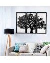 Cornice Decorativa Albero della Vita 125x88 cm MT1924011 Colore Nero