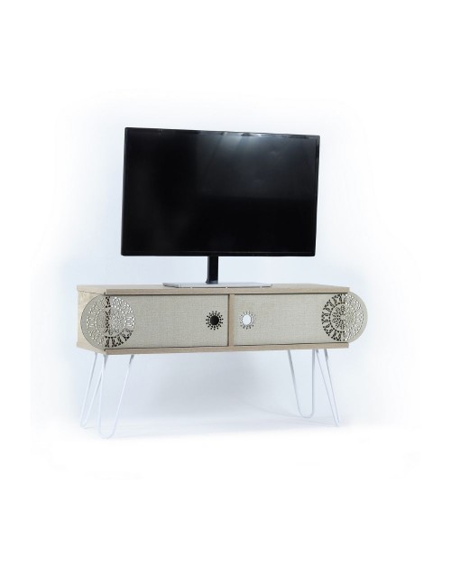 Mobile porta Tv Illia 106x30x48H MT190122 colore rovere