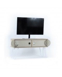 Mobile porta Tv Illia 106x30x48H MT190122 colore rovere