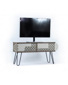 Mobile porta Tv Illia 106x30x48H MT190111 colore noce