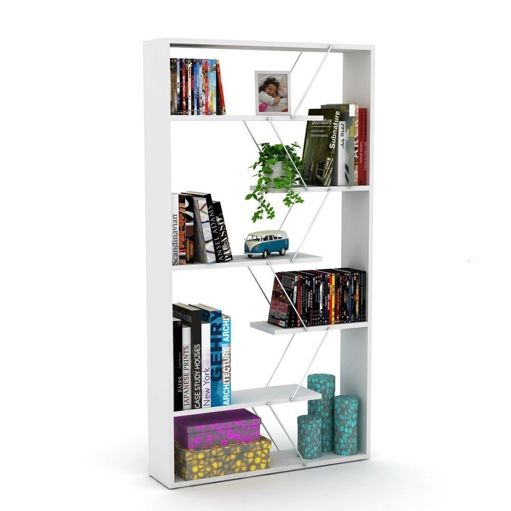 Libreria Tars 84x24x157H RF1603242 colore bianco