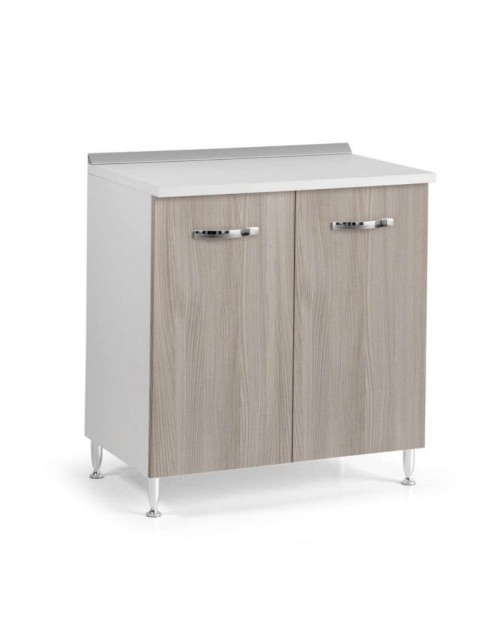 Base cucina due ante 80x50x85H colore olmo