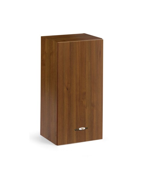 Pensile cucina con anta 40x32x72H colore noce antico