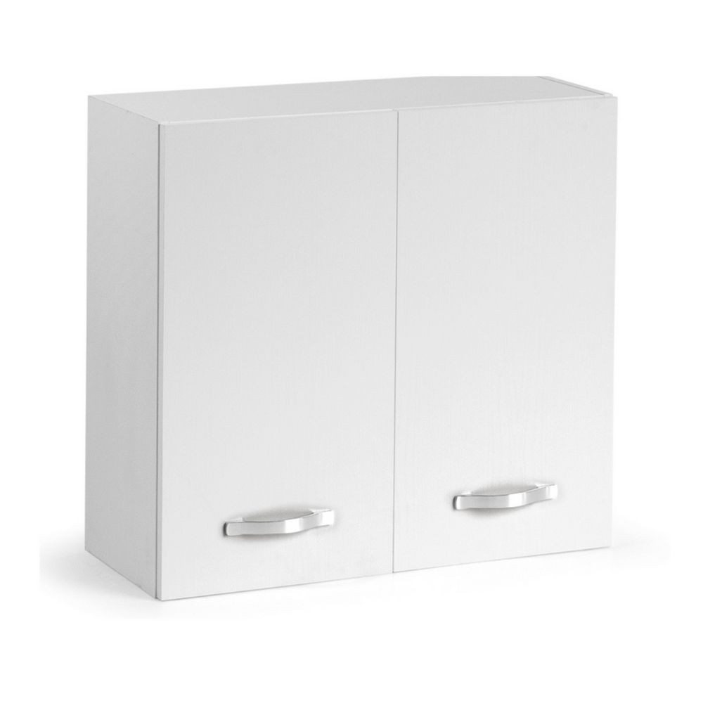 Pensile cucina doppia anta 80x32x72H colore bianco frassinato