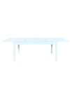 Tavolo 160x90 allungabile a 240 cm Elindo colore bianco frassinato